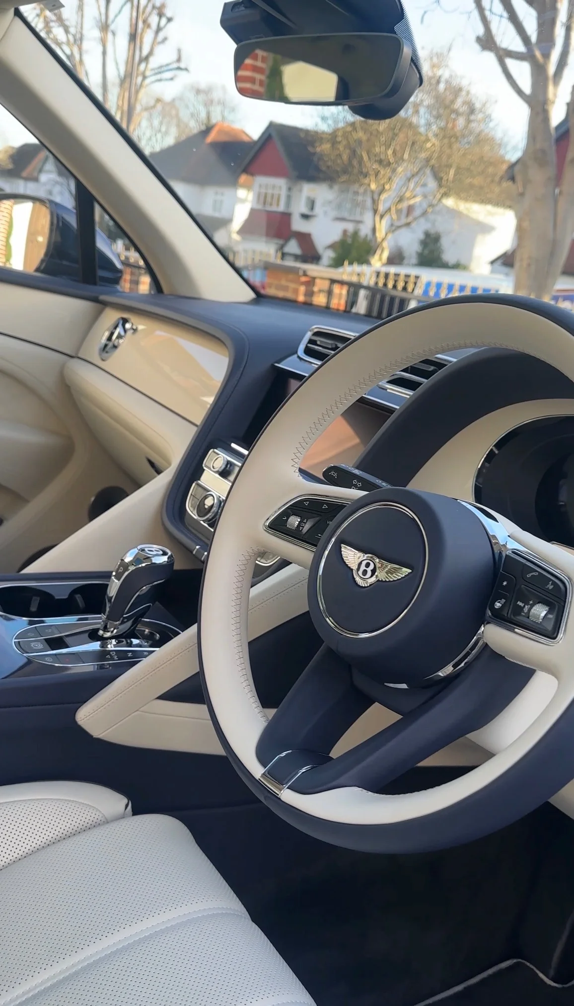 Bentley interior detail